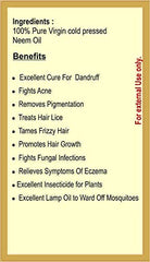 Virgin Cold Pressed Neem Oil