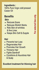 Virgin Cold Pressed Castor Oil