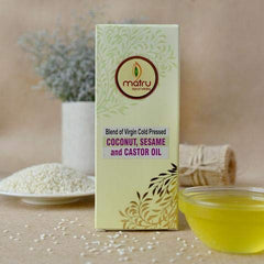 Blend Of Coconut, Castor And Sesame Oil