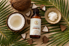 Virgin Cold Pressed Coconut Oil — 100% Pure, Chemical-Free Hair, Skin & Baby Care | Matru Ayurveda