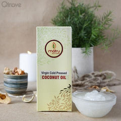 Virgin Cold Pressed Coconut Oil — 100% Pure, Chemical-Free Hair, Skin & Baby Care | Matru Ayurveda