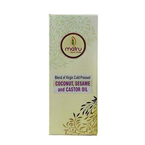 Matru Ayurveda Blend Of Coconut Castor And Sesame Oil