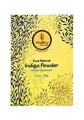MATRU AYURVEDA Pure Natural Indian Indigo Leaves Powder